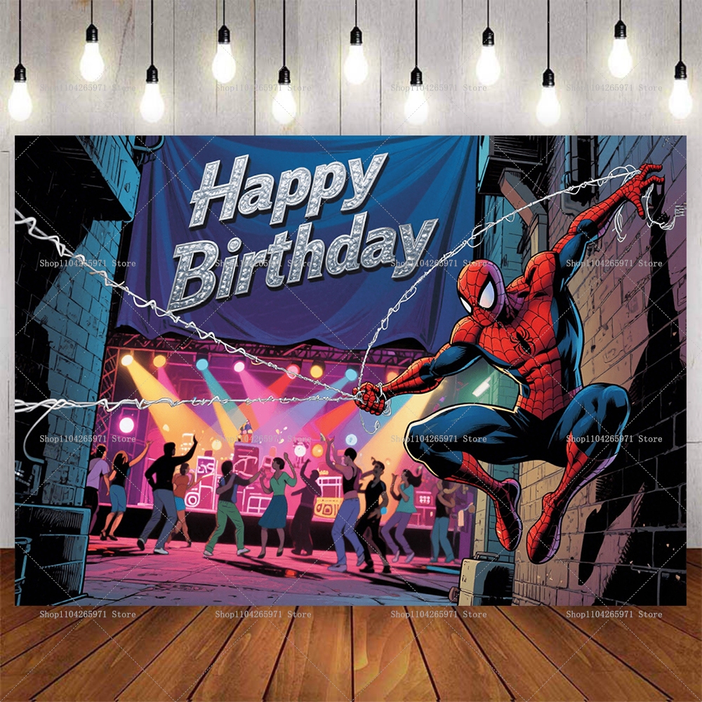 Cool Spider-Man Birthday Backd – Wedding Superstar recenzja i cena