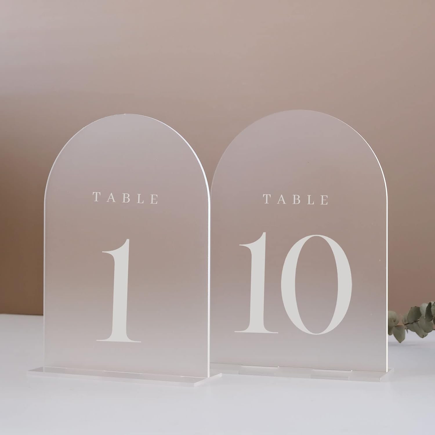 Arch Acrylic Table Numbers wit – Table Number Gold recenzja i cena