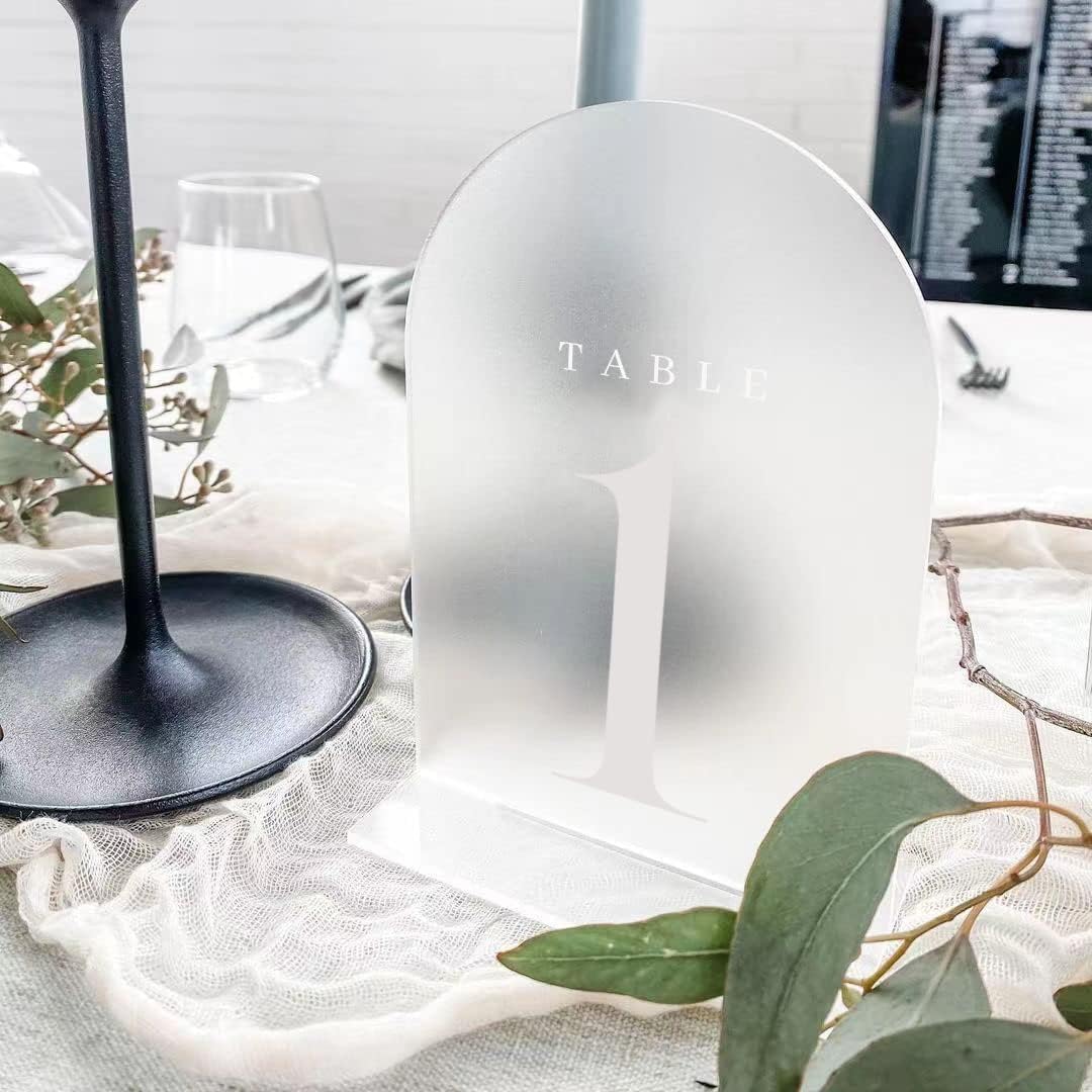 Arch Acrylic Table Numbers wit – Table Number Gold recenzja i cena