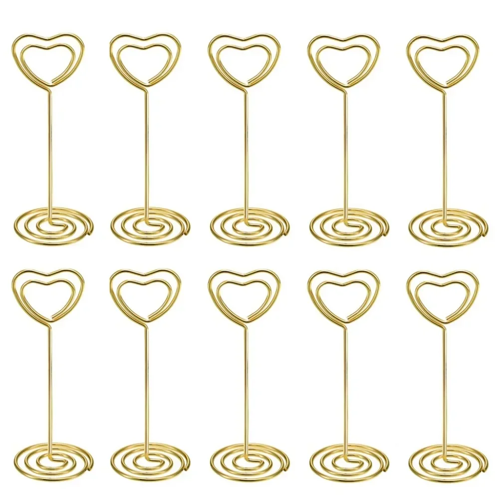 10pcs Heart Shape Table Number – Table Number Gold recenzja i cena
