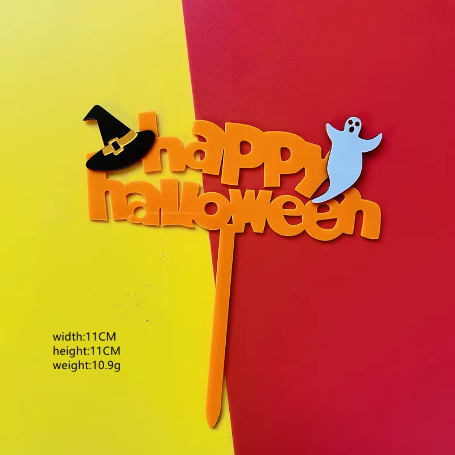 Happy Halloween Acrylic Cake T – Wedding Supply Factory recenzja i cena