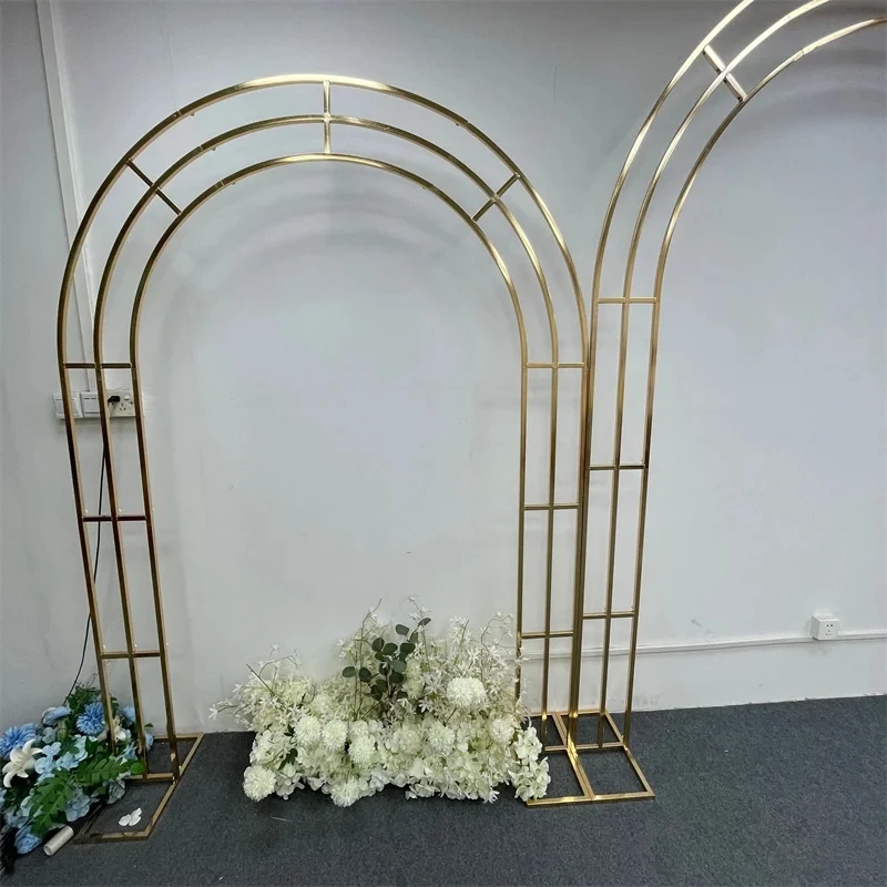 Metallic Gold Wedding Arch Sta – Wedding Party Supply Store recenzja i cena