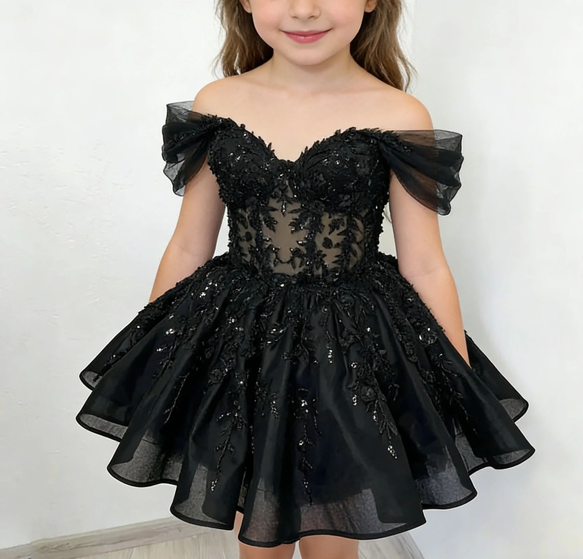 Customized Off Shoulder Black  – Bridal Sash Ribbon recenzja i cena