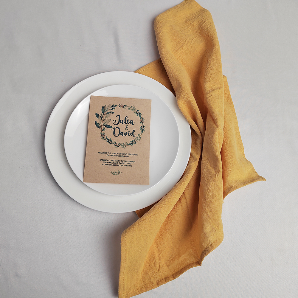 10 PCS Cloth Napkins 40x40cm C – Wedding Supply Factory recenzja i cena