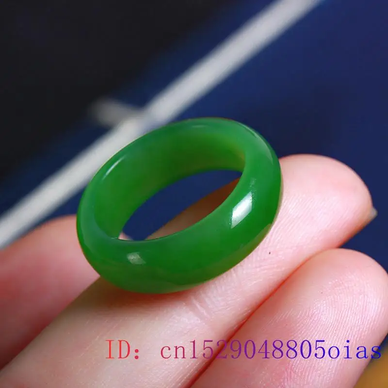Natural Green Hetian Jade Ring – Wedding Zone recenzja i cena