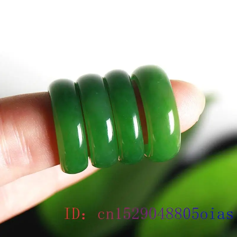 Natural Green Hetian Jade Ring – Wedding Zone recenzja i cena